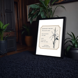 Midnight Orchid — Nocturnal Conservatory Print No. 03
