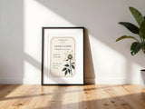 Passion Flower — Nocturnal Conservatory Print