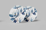 Porcelain Magnolia Coaster — Blue and White Botanical