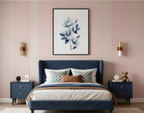 Porcelain Magnolia — Blue and White Botanical Print