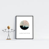 Lancaster, Pennsylvania | Landmark | Art Print