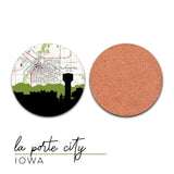 La Porte City, Iowa | Landmark | Coaster Set