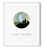 Lake Tahoe, California | Landmark | Art Print