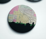 Lawrence, Kansas | Landmark | Coaster Set