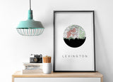 Lexington, Virginia | Landmark | Art Print