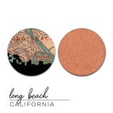 Long Beach, California | Landmark | Coaster Set