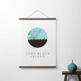 Long Beach Island, New Jersey | Landmark | Art Print