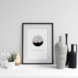 Little Rock, Arkansas | Landmark | Art Print