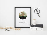 Lubbock, Texas | Landmark | Art Print