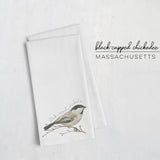 Massachusetts State Bird | Flora & Fauna Tea Towel