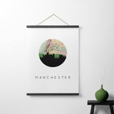 Manchester, New Hampshire | Landmark | Art Print