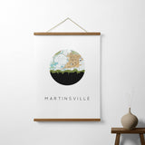 Martinsville, Indiana | Landmark | Art Print