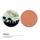 Maui, Hawaii | Landmark | Coaster Set