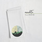 Mendota, Illinois | Landmark | Tea Towel
