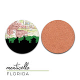 Monticello, Florida | Landmark | Coaster Set