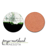 Moorhead, Minnesota | Landmark | Coaster Set