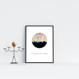Morgantown, West Virginia | Landmark | Art Print