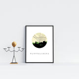 Murfreesboro, Tennessee | Landmark | Art Print