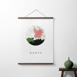 Nampa, Idaho | Landmark | Art Print