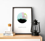 Naples, Florida | Landmark | Art Print