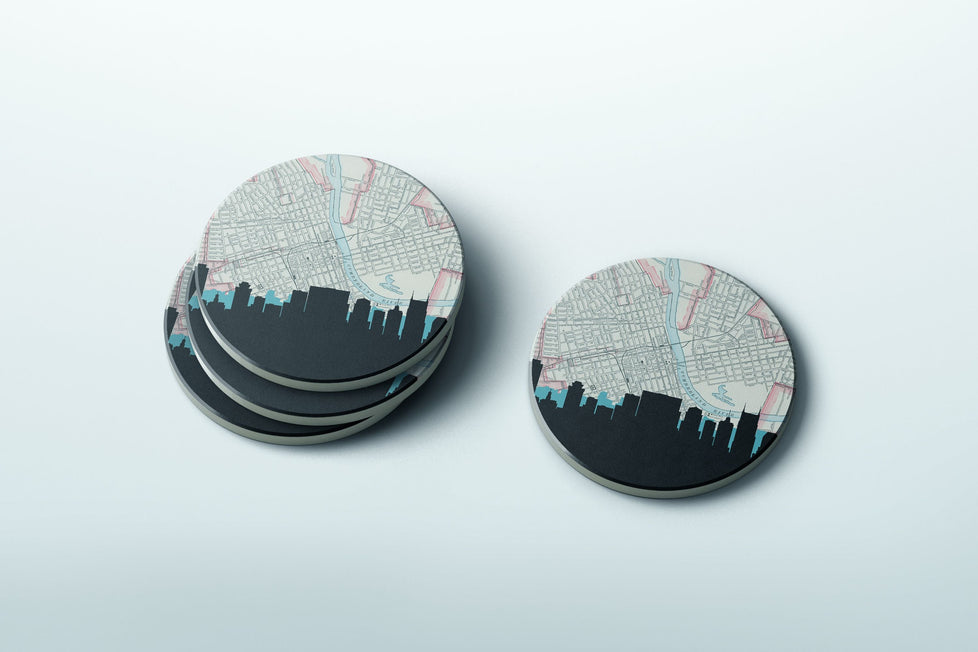 Nashville, Tennessee | Landmark | Coaster Set