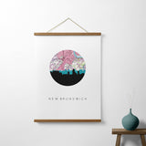 New Brunswick, New Jersey | Landmark | Art Print
