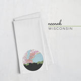 Neenah, Wisconsin | Landmark | Tea Towel