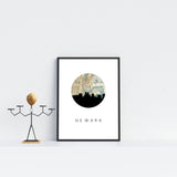 Newark, New Jersey | Landmark | Art Print