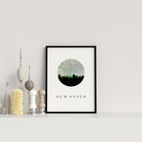 New Haven, Connecticut | Landmark | Framed Art Print