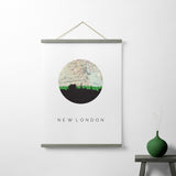New London, Connecticut | Landmark | Unframed Art Print