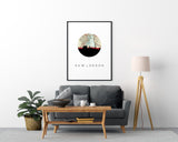 New London, Connecticut | Landmark | Unframed Art Print