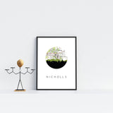 Nicholls, Georgia | Landmark | Art Print