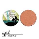 Norfork, Arkansas | Landmark | Coaster Set
