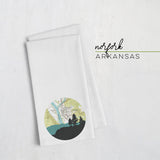 Norfork, Arkansas | Landmark | Tea Towel
