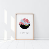 Norfolk, Virginia | Landmark | Art Print