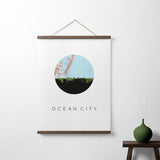 Ocean City, Maryland | Landmark | Art Print