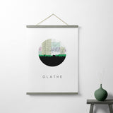 Olathe, Kansas | Landmark | Art Print
