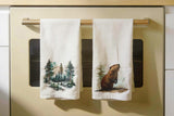 The Surveyor — Tea Towel | Ember + Evergreen | Oregon