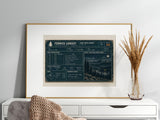 Night Watch, 1964 — Art Print | Ember + Evergreen | Oregon