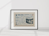 River Condition, 1978 — Art Print | Ember + Evergreen | Oregon