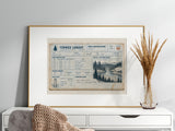 River Condition, 1978 — Art Print | Ember + Evergreen | Oregon