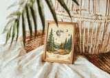 Moon Phase: Several — Art Print | Ember + Evergreen | Oregon