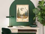 Moon Phase: Several — Art Print | Ember + Evergreen | Oregon