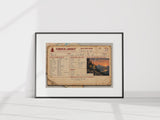 End of Shift Report — Art Print | Ember + Evergreen | Oregon