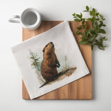 The Surveyor — Tea Towel | Ember + Evergreen | Oregon