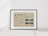 Visibility Report, 1953 — Art Print | Ember + Evergreen | Oregon