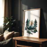 The Warm One — Art Print | Ember + Evergreen | Oregon
