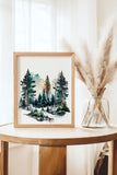 The Warm One — Art Print | Ember + Evergreen | Oregon