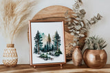The Warm One — Art Print | Ember + Evergreen | Oregon