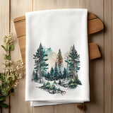 The Warm One — Tea Towel | Ember + Evergreen | Oregon